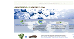 Desktop Screenshot of abengoabioenergy.es